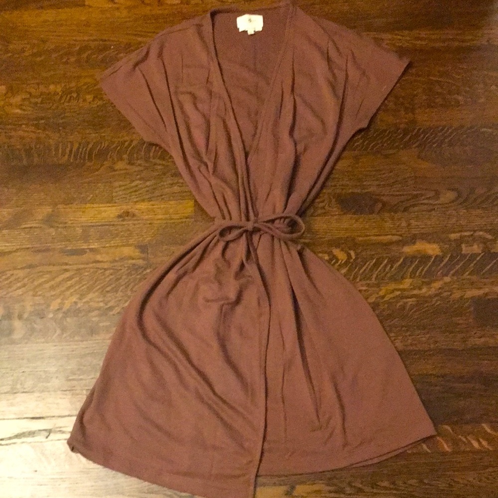 Lou & Grey Signature Soft Wrap Dress Size XS